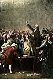 Protest Gallery: Tennis Court Oath, French Revolution, 1789