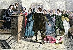 Witness Gallery: Testimony at the Salem witchcraft trials, 1690s