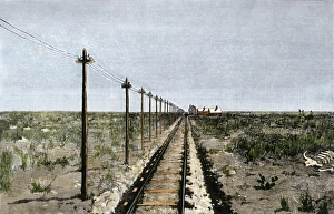 Transcontinental railroad across the Great Plains Transcontinental railroad across the Great Plains