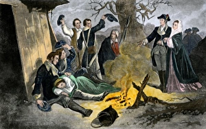 Valley Forge visit of Martha Washington, 1777 Valley Forge visit of Martha Washington, 1777