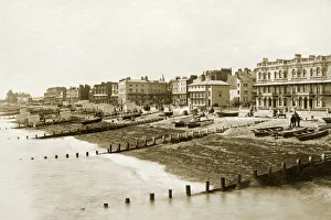 Beach and Marine Parade, Worthing Beach and Marine Parade, Worthing