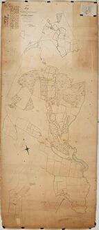 Images Dated 10th August 2010: Chithurst Tithe Map, c.1840