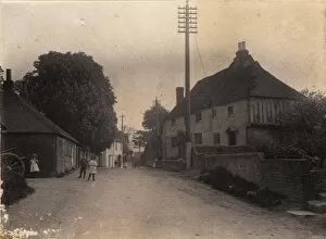 Images Dated 17th January 2014: Ditchling: the village, 1906