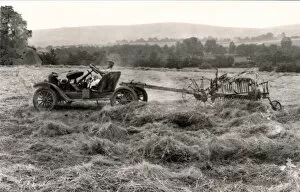 Summer Time Gallery: Haymaking by machinery, 1931