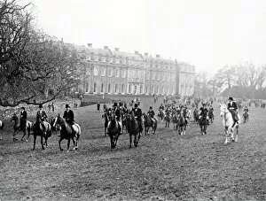 Leconfield Opening Meet, Petworth House - November 1938