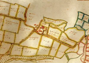Old Map Gallery: Map of the manor of Woolbeding, 1652
