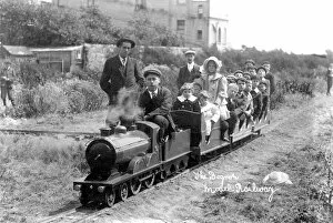 Images Dated 31st October 2012: Miniature Railway, Bognor, 1909