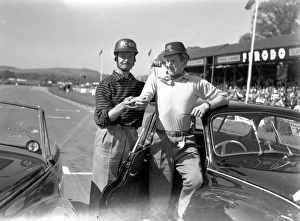 Novelty motor racing at Goodwood, 28 May 1955 Novelty motor racing at Goodwood, 28 May 1955