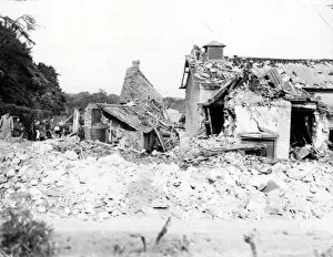 Images Dated 2nd April 2015: Petworth School Bombing - September 1942
