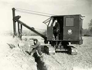 Pipe Laying to Cottages - January 1949 Pipe Laying to Cottages - January 1949