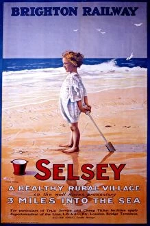 Holidays Gallery: Railway poster, c1908