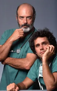 Classic Television Series Prints: TRAPPER JOHN MD, from left: Pernell Roberts, Gregory Harrison, (Season 1), 1979-86
