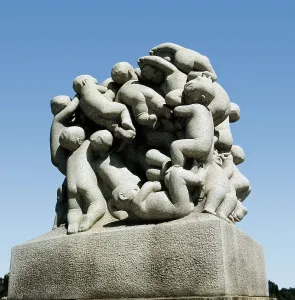 RU-4738　GUSTAV VIGELAND Tone wikborg RU-4738 GUSTAV VIGELAND Tone wikborg The Beauty and the