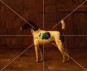 <b class=qtipBold><figcaption>Ch Oxonian</figcaption></b><br>Canvas 16.75 x 20.75 ins. Mary Reeks was married to Fox Terrier breeder, F.Reeks, who owned Ch Oxonian. It was once a popular practice to cross-breed the two coats of Fox Terrier and Oxonian is the result of such breeding.<br><em>© The Kennel Club</em> Ch Oxonian