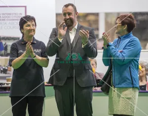 <b class=qtipBold><figcaption>Crufts 2018</figcaption></b><br>Picture shows KCAI Trainer of the Year Barry Harris , (Saturday 10.03.18), the third day of Crufts 2018, at the NEC Birmingham.<br><em>© Flick.digital</em> Crufts 2018