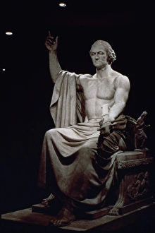 (1732-1799). Sculpture, 1840, by Horatio Greenough (1732-1799). Sculpture, 1840, by Horatio Greenough