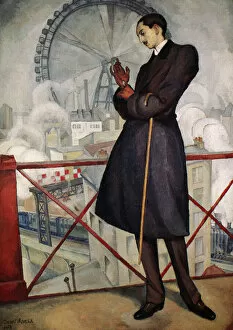 ADOLFO BEST-MAUGARD (1891-1965). Mexican artist. Oil on canvas by Diego Rivera, 1913