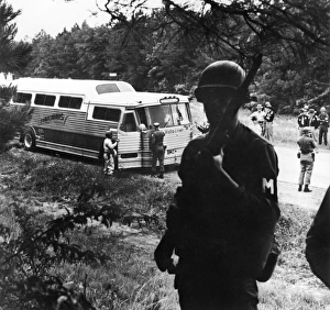 Alabama National Guardsmen and Highway Patrolmen turning over to their Mississippi Alabama National Guardsmen and Highway Patrolmen turning over to their Mississippi