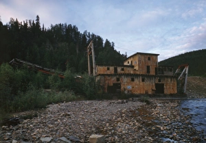ALASKA: DREDGE, 1984. The Jack Wade Dredge in Chicken, Southeast Fairbanks Census Area ALASKA: DREDGE, 1984. The Jack Wade Dredge in Chicken, Southeast Fairbanks Census Area