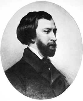 ALFRED DE MUSSET (1810-1857). French poet. Pastel by Charles Landelle ALFRED DE MUSSET (1810-1857). French poet. Pastel by Charles Landelle