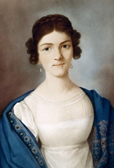 AMALIE SEBALD (1787-1846). German singer, once thought to have been the 'Immortal AMALIE SEBALD (1787-1846). German singer, once thought to have been the 'Immortal