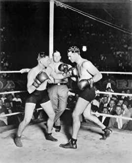 American boxer. The Dempsey-Newman fight, 1925 American boxer. The Dempsey-Newman fight, 1925