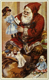 AMERICAN CHRISTMAS CARD. American Christmas card, late 19th century AMERICAN CHRISTMAS CARD. American Christmas card, late 19th century