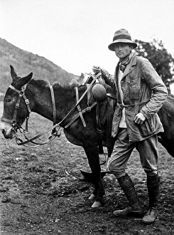 American explorer, teacher, and politician. Photographed at Pampaconas, Peru, near American explorer, teacher, and politician. Photographed at Pampaconas, Peru, near