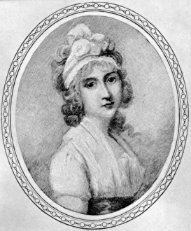 ANGELICA SCHUYLER CHURCH (1757-1815). Sister-in-law of Alexander Hamilton ANGELICA SCHUYLER CHURCH (1757-1815). Sister-in-law of Alexander Hamilton