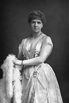 ANNA WILLIAMS (1845-1924). British singer. Photograph by W. & D. Downey, c1890 ANNA WILLIAMS (1845-1924). British singer. Photograph by W. & D. Downey, c1890