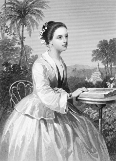 ANNE HASSELTINE JUDSON (1789-1826). American Baptist missionary in Burma ANNE HASSELTINE JUDSON (1789-1826). American Baptist missionary in Burma