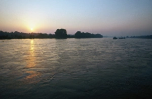 AUSTRIA: DANUBE. A view of the Danube River near Vienna, Austria. Photographed c1974 AUSTRIA: DANUBE. A view of the Danube River near Vienna, Austria. Photographed c1974