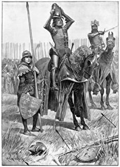 BATTLE OF POITIERS, 1356. Sir, ride forward, the day is yours!'-Sir John Chandos BATTLE OF POITIERS, 1356. Sir, ride forward, the day is yours!'-Sir John Chandos
