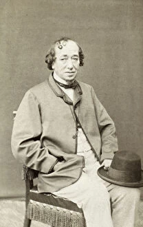 Images Dated 28th December 2006: BENJAMIN DISRAELI (1804-1881). 1st Earl of Beaconsfield. English statesman and writer