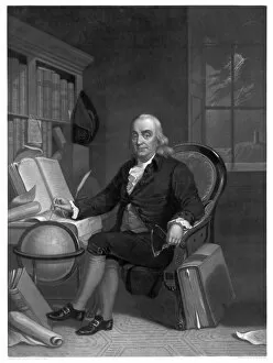 Benjamin Franklin Gallery: BENJAMIN FRANKLIN (1706-1790). American printer, publisher, scientist, inventor