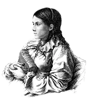 BETTINA von ARNIM (1785-1859). German poet, and friend of Ludwig van Beethoven BETTINA von ARNIM (1785-1859). German poet, and friend of Ludwig van Beethoven