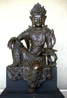 The bodhisattva Guanyin. Bronze. Ming Dynasty, 1368-1644 The bodhisattva Guanyin. Bronze. Ming Dynasty, 1368-1644