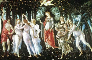 Hunter Collection: BOTTICELLI: PRIMAVERA. Painting by Sandro Botticelli, c1477-78
