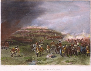 Behind the British lines at the Battle of Bunker Hill, 17 June 1775 Behind the British lines at the Battle of Bunker Hill, 17 June 1775