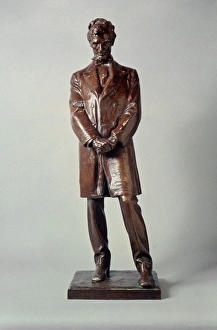 Bronze working model by Daniel Chester French, 1910-11 Bronze working model by Daniel Chester French, 1910-11