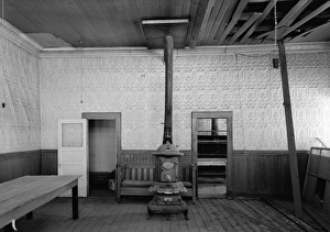 CALIFORNIA: BODIE, 1962. The interior of the U CALIFORNIA: BODIE, 1962. The interior of the U