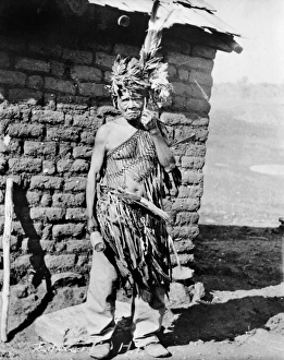 CALIFORNIA: KAMIA MAN, c1914. Cinon Mataweer, a Kamia Native American in California CALIFORNIA: KAMIA MAN, c1914. Cinon Mataweer, a Kamia Native American in California