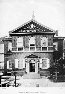 CARPENTER'S HALL, c1880. Carpenters Hall, Philadelphia, Pennsylvania CARPENTER'S HALL, c1880. Carpenters Hall, Philadelphia, Pennsylvania