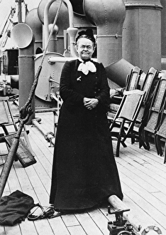 CARRY NATION (1846-1911). Nee Moore. American temperance agitator. Photographed, c1905 CARRY NATION (1846-1911). Nee Moore. American temperance agitator. Photographed, c1905
