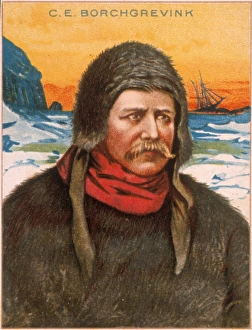 CARSTEN E. BORCHGREVINK (1864-1934). Carsten Egeberg Borchgrevink. Norwegian naturalist CARSTEN E. BORCHGREVINK (1864-1934). Carsten Egeberg Borchgrevink. Norwegian naturalist