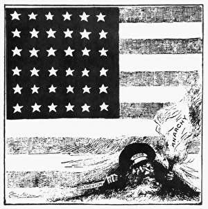 CARTOON: RED SCARE, 1919. Put Them Out and Keep Them Out CARTOON: RED SCARE, 1919. Put Them Out and Keep Them Out