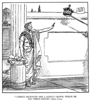 Cartoon by Rollin Kirby from the New York World, featuring President Calvin Coolidge Cartoon by Rollin Kirby from the New York World, featuring President Calvin Coolidge