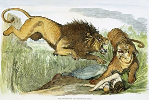 CARTOON: SEPOY MUTINY. The British Vengeance. After the Sepoy Mutiny of July 1857 CARTOON: SEPOY MUTINY. The British Vengeance. After the Sepoy Mutiny of July 1857