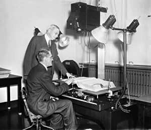 New Deal Gallery: CENSUS RECORDING, 1937. A member of the Social Security board photographing Census