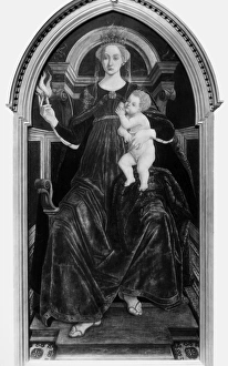 CHARITY, 15th CENTURY. Allegory of Charity. Oil on panel by Piero and Antonio Pollaiuolo CHARITY, 15th CENTURY. Allegory of Charity. Oil on panel by Piero and Antonio Pollaiuolo